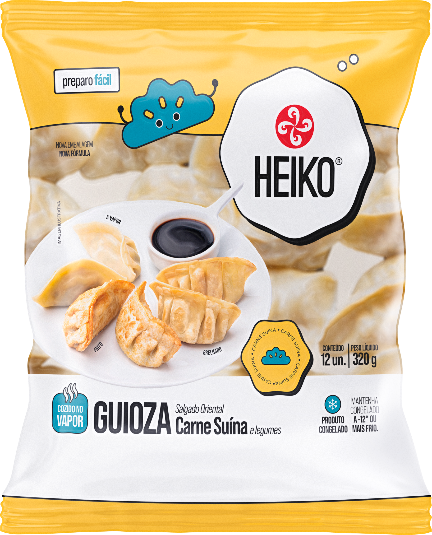 Guioza HEIKO suíno